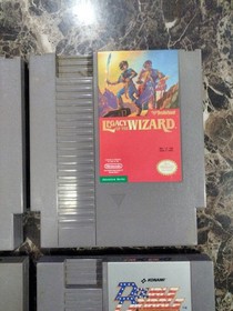 Nintendo NES 8 Game Lot Mario Track Meet Back To The Future Ghostbusters II +