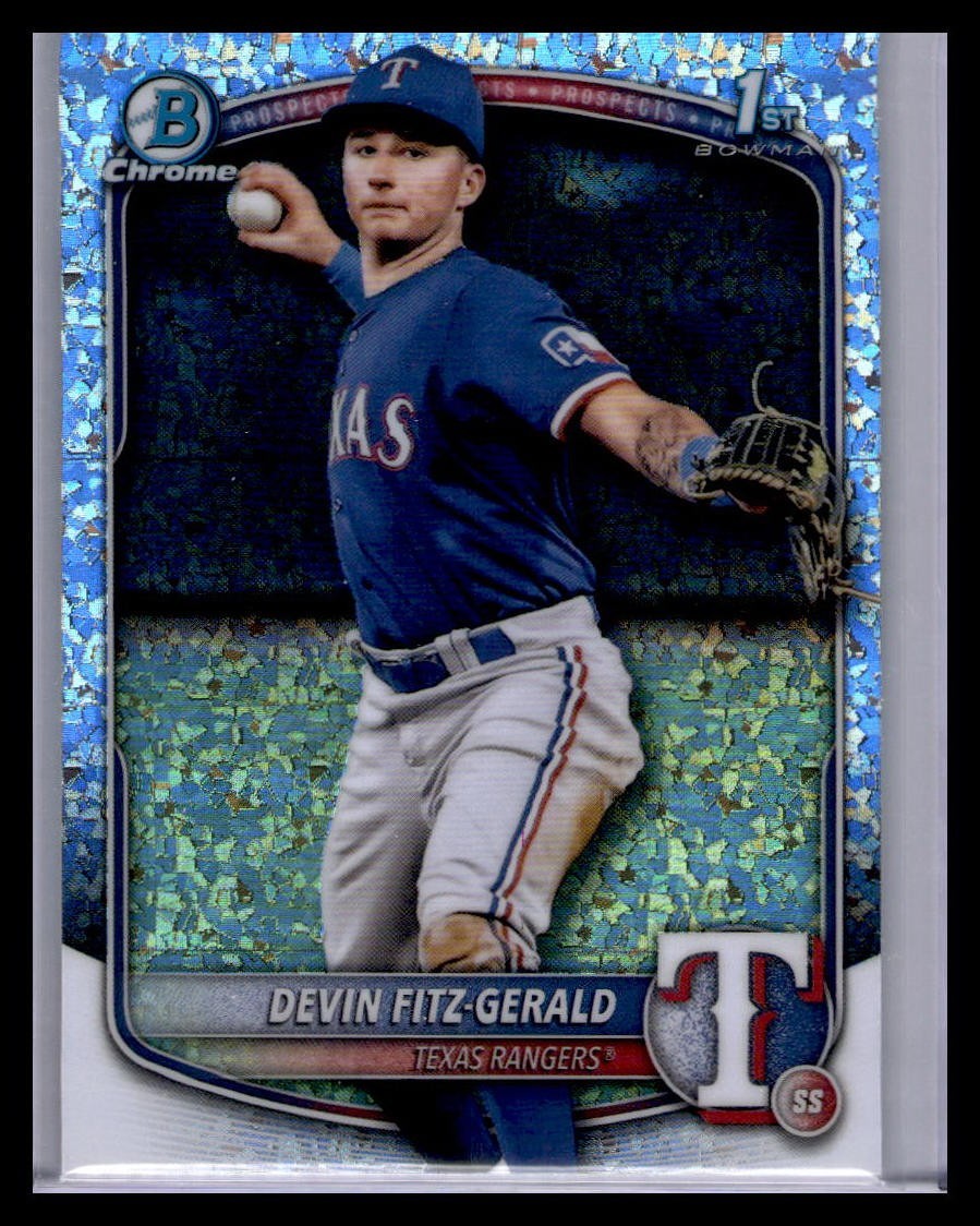 2025 Bowman Chrome - Devin Fitz-Gerald #BCP-158 1st Mini Diamond Refractor