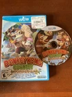 Donkey Kong Country: Tropical Freeze (Wii U, 2014) CIB Tested