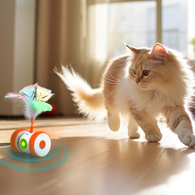 Cat Toys Cat Remote Control Toy, APP Bluetooth Connect Remote Control Cat Toy...
