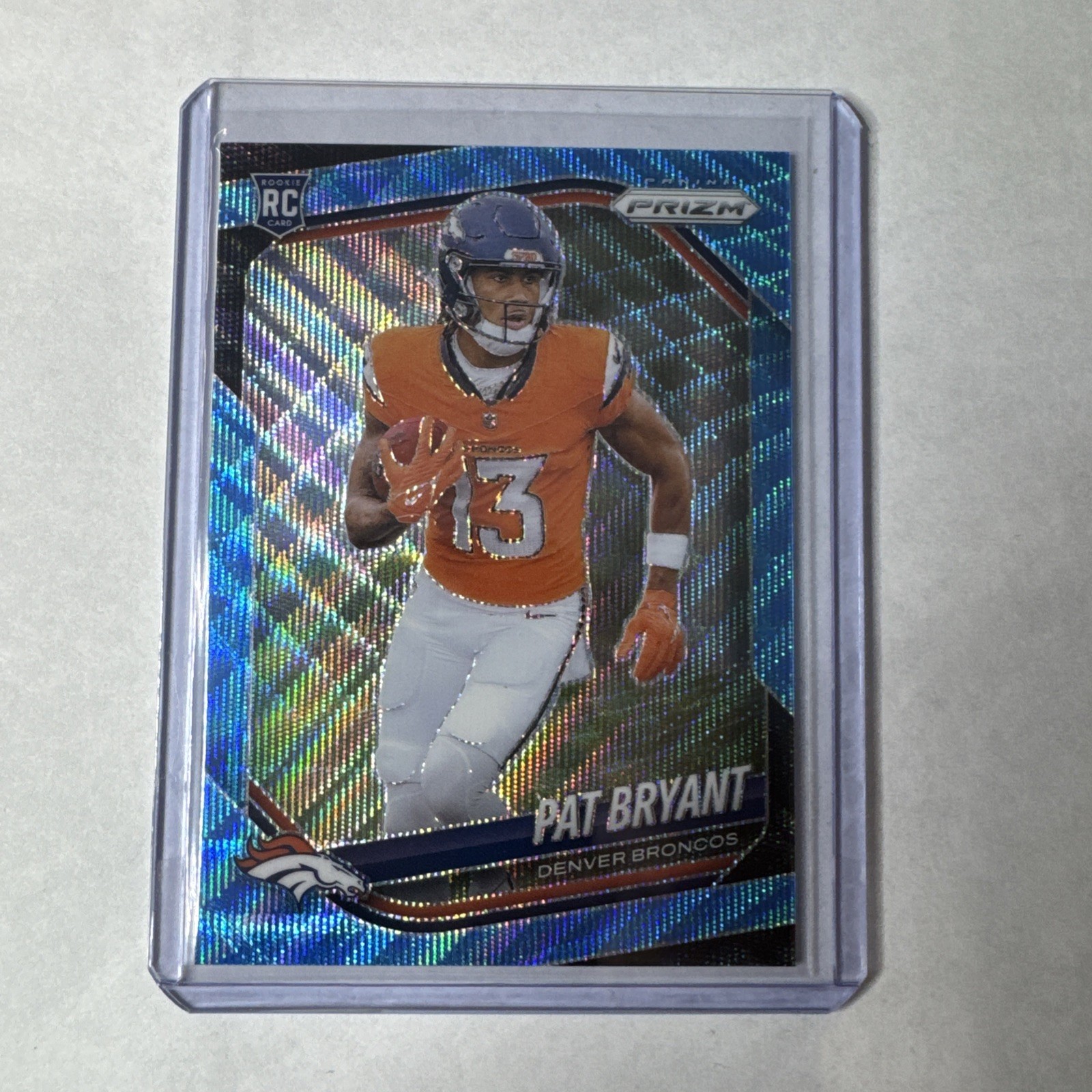 2025 Panini Prizm #366 Pat Bryant Blue Wave RC /230