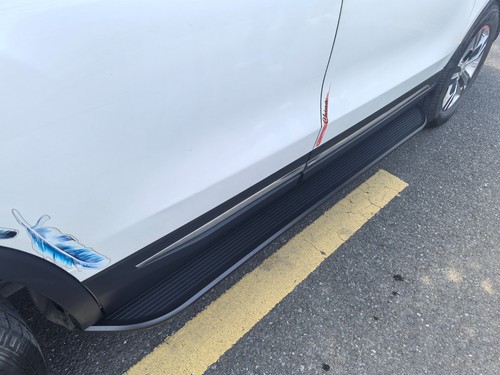 2PCS Running Boards Fits for Acura ZDX 24-26 Black Side Step Aluminium Nerf Bars - Picture 3 of 8