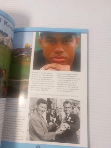 The Open At Carnoustie 2007 Official Program, Tiger Woods Cover - Picture 4 of 5