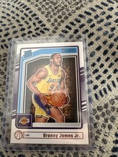 2024-25 Panini Donruss - Rated Rookie Bronny James #243 (RC)