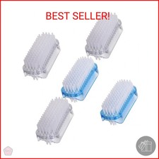 5 Pack Nail Brush for Cleaning Fingernails - Two Sided Hand Fingernail Scrub Bru
