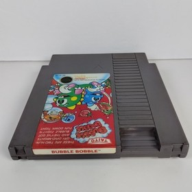 Bubble Bobble NES Nintendo Entertainment System Tested Working Free Ship
