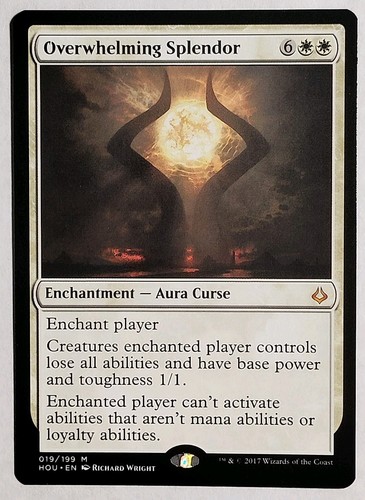 MTG - Overwhelming Splendor - Hour of Devastation ~ Mythic #19
