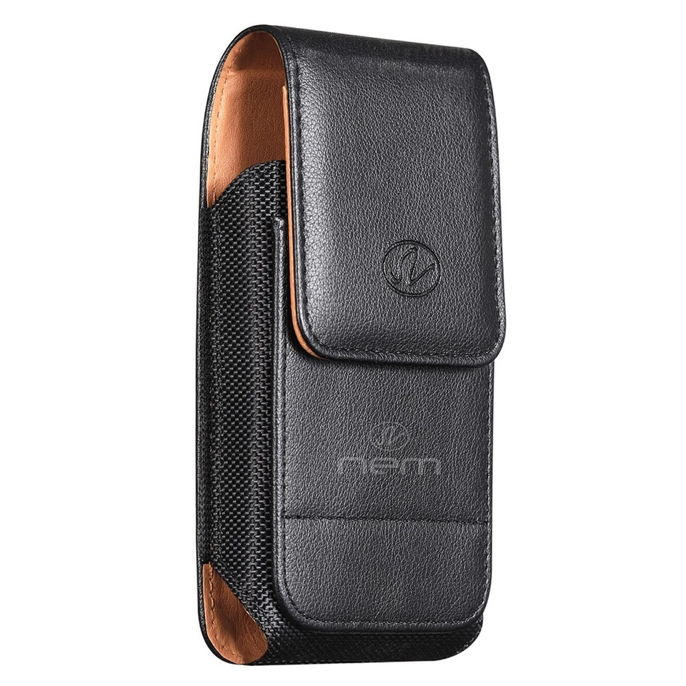 Extra Large Vertical leather Phone Holder  Case W/ Money Pock  Belt Clip Holster - Image 2 of 4