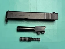 USED OEM GLOCK 27 GEN 3 SLIDE BARREL GUIDE ROD SPRING FRYING PAN .40 CAL