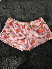 Strawberry Shortcake 2-Pack Pajama Shorts,Size Large NWT