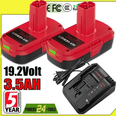 1-2x 19.2V 3500mAh For Craftsman C3 Lithium XCP Battery 11375 PP2030 130279003