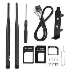 Wireless Dual Band Adapter With SIM Card Holder Mini PCI-E To PCI-E 1X Network P