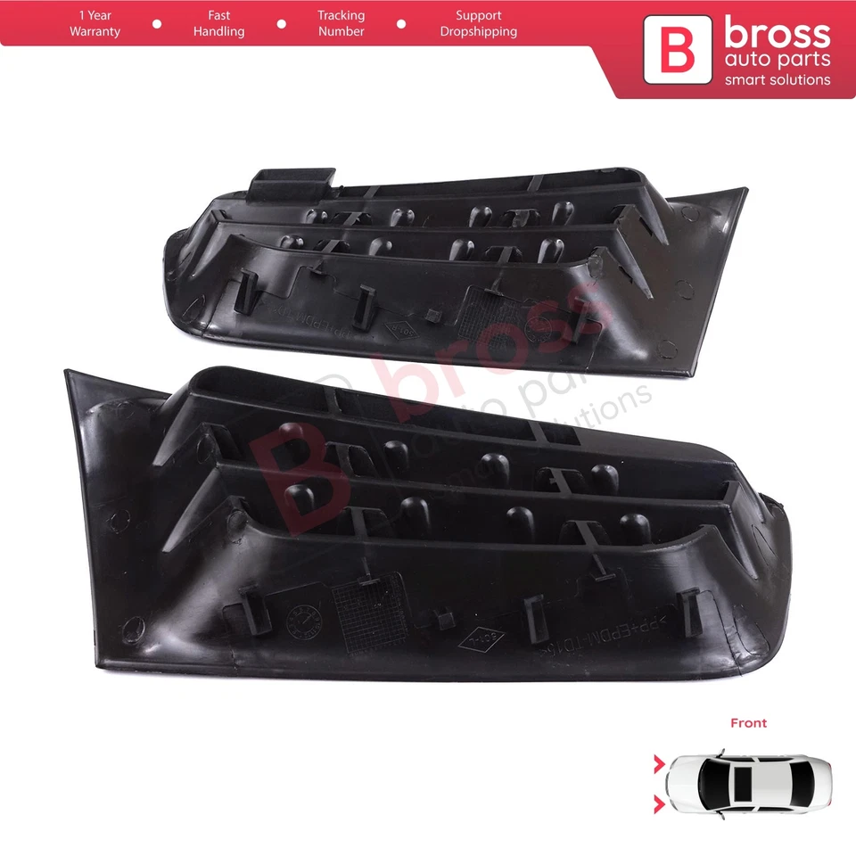 Juego de panel de rejilla de ventilación de aire para parachoques delantero para Renault Megane 2 2006-2009 Facelift Foto 3 de 4