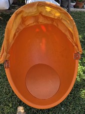 Orange Baby Play Shade Tent Canopy Pod with Canopy for Baby Play