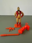 Vintage GI Joe 1993 ZANGIEF Street Fighter 2 Action Figure Some Accessories