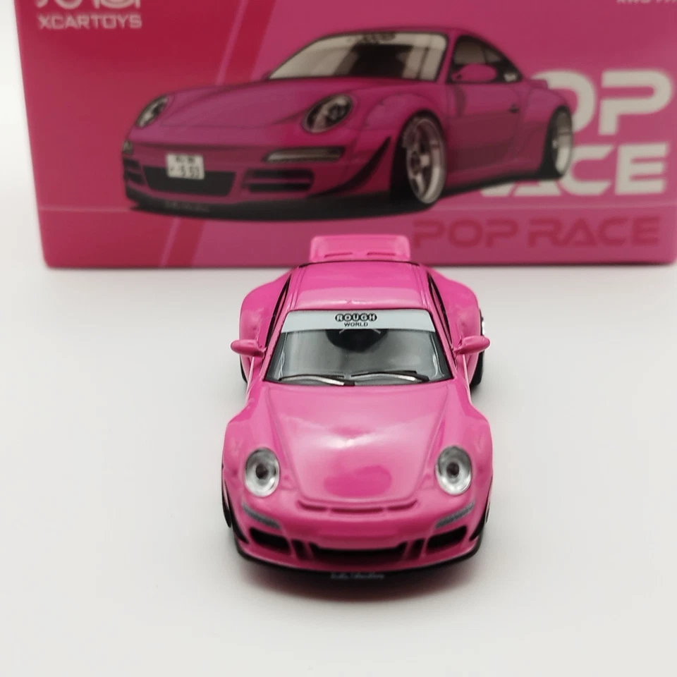 Pop Race 1/64 Porsche 911 RWB 997 Pink – 2025 – Neuf - Photo 3/4