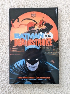 Batman vs Deathstroke von Christopher Priest, DC Comics , Hardcover, English