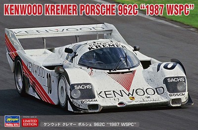 1/24 Kenwood Cremer Porsche 962C 1987 WSPC Hasegawa Plastic Model