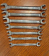 Snap-on Rxs 516 To 34 6-point Flare Nut Line Wrench Set 7 Piece  Series
