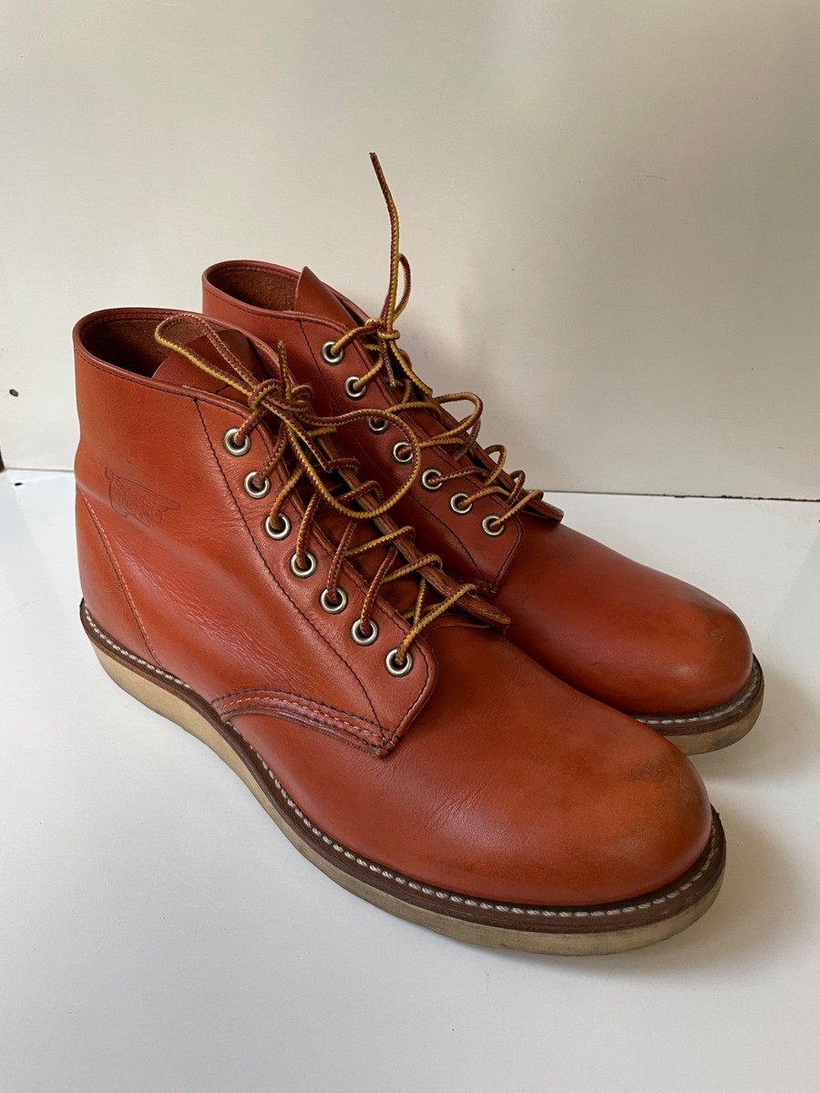 Red Wing 8166 Round-Toe Brown Leather Men