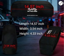 36V 48V 52V 10Ah 12Ah 15Ah 20Ah Ebike Lithium Battery Waterproof Dustproof Bag 1