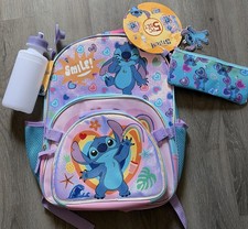 New Disney's Lilo Stitch 5-Piece Backpack Set
