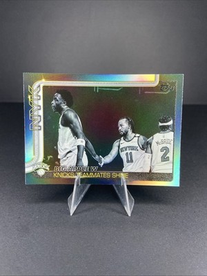 2025-26 Topps Big Apple W: Knicks Teammates Shine Black Friday Parallel #274