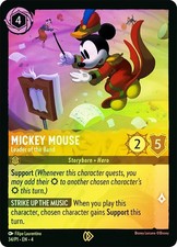 Lorcana FOIL Mickey Mouse - Leader of the Band League - Promotional Cards 