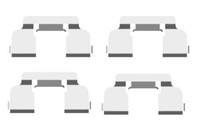 ZubehöRsatz Scheibenbremsbelag Hella Pagid 8DZ 355 203-801 FüR Renault Dacia 2 1