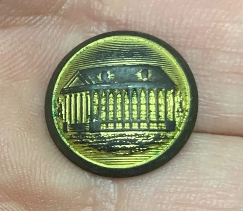 Virginia Norfolk Academy Confederate Civil War Button