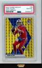2020 Panini Mosaic JOSH ALLEN /17 GOLD PRIZM SSP #26 PSA 10 GEM (12/17) S1044