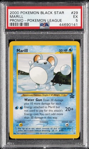 Marill graded PSA 5 for sale on eBay
