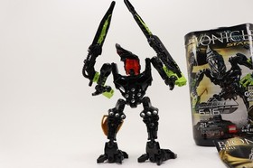 Lego Bionicle Stars 7136 Skrall with Canister, Instructions & Golden Piece