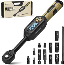 Digital Torque Wrench 38 Drive 3.1-62.7ft-lb 1 Accuracy Inch Pound Torque Wr