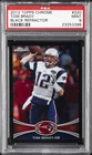 2012 TOPPS CHROME BLACK REFRACTOR #220 TOM BRADY #/299 PSA 9