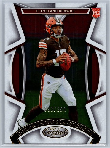 Dorian Thompson-Robinson 2023 Certified Football #136 White Rookie /399