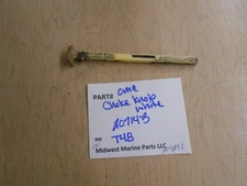 207143 OMC Johnson Evinrude Outboard 9.9/15hp choke knob white T48
