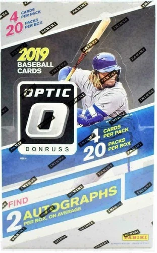 2019 PANINI DONRUSS OPTIC BASEBALL SEALED HOBBY BOX