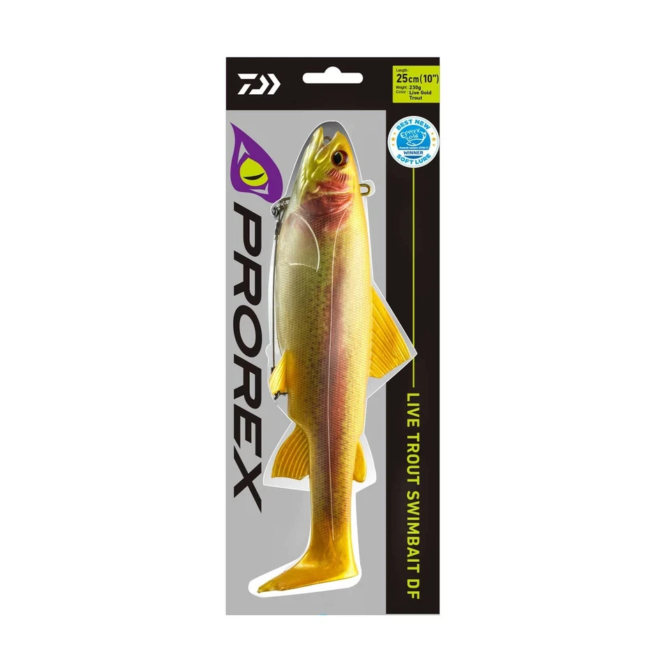Daiwa Prorex Live Trout Swimbait DF 18cm Gummifisch montiert Hecht Raubfisch - Bild 2 von 2