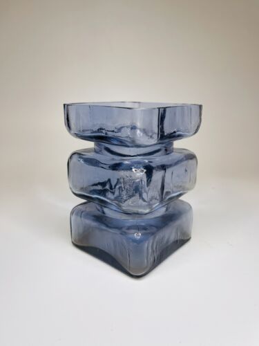 Riihimaen Lasi Oy Helena Tynall Vase Glass 12 Cm Hoch - Bild 1 von 8
