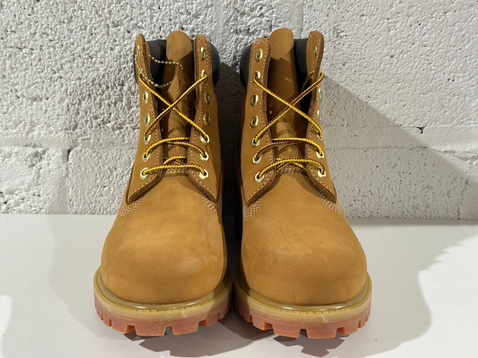 NEW Timberland 6 Inch Boot Wheat Nubuck Premium TB010061-713 Men's Sz 6-13 - Image 2 of 4