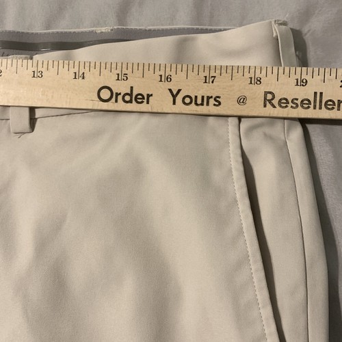 Walter Hagen Pants Men 38x32 Light Khaki Beige Perfect 11 Straight Stretch Golf - Picture 15 of 24