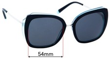 SFx Replacement Sunglass Lenses Fits Tiffany  Co Tf4160 - 54mm Wide