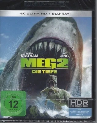 Meg 2 - Die Tiefe - (4K Ultra HD) - BluRay - Neu / OVP - Bild 1 von 2