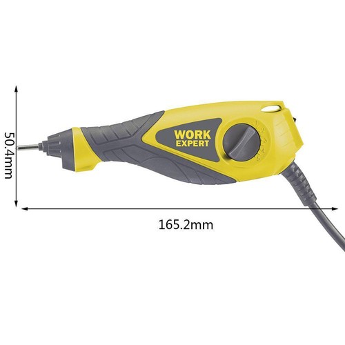 Work Expert Electric Tile Grout Removal Tool Kit Engraving Set U1L8 - Picture 2 of 11