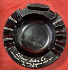 Lefranc Sales Co Ashtray College Park R.P. Quality Eagle.  Made In The Usa.