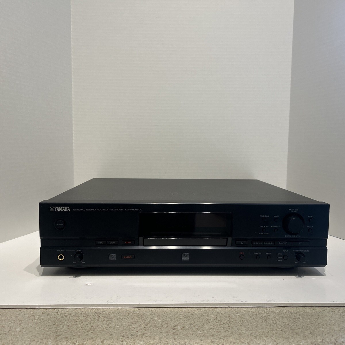 Yamaha CDR-HD1500 HDD CD Recorder - W/ Remote & Manual | eBay Yamaha CDR-HD1500 HDD CD Recorder - W/ Remote & Manual | eBay