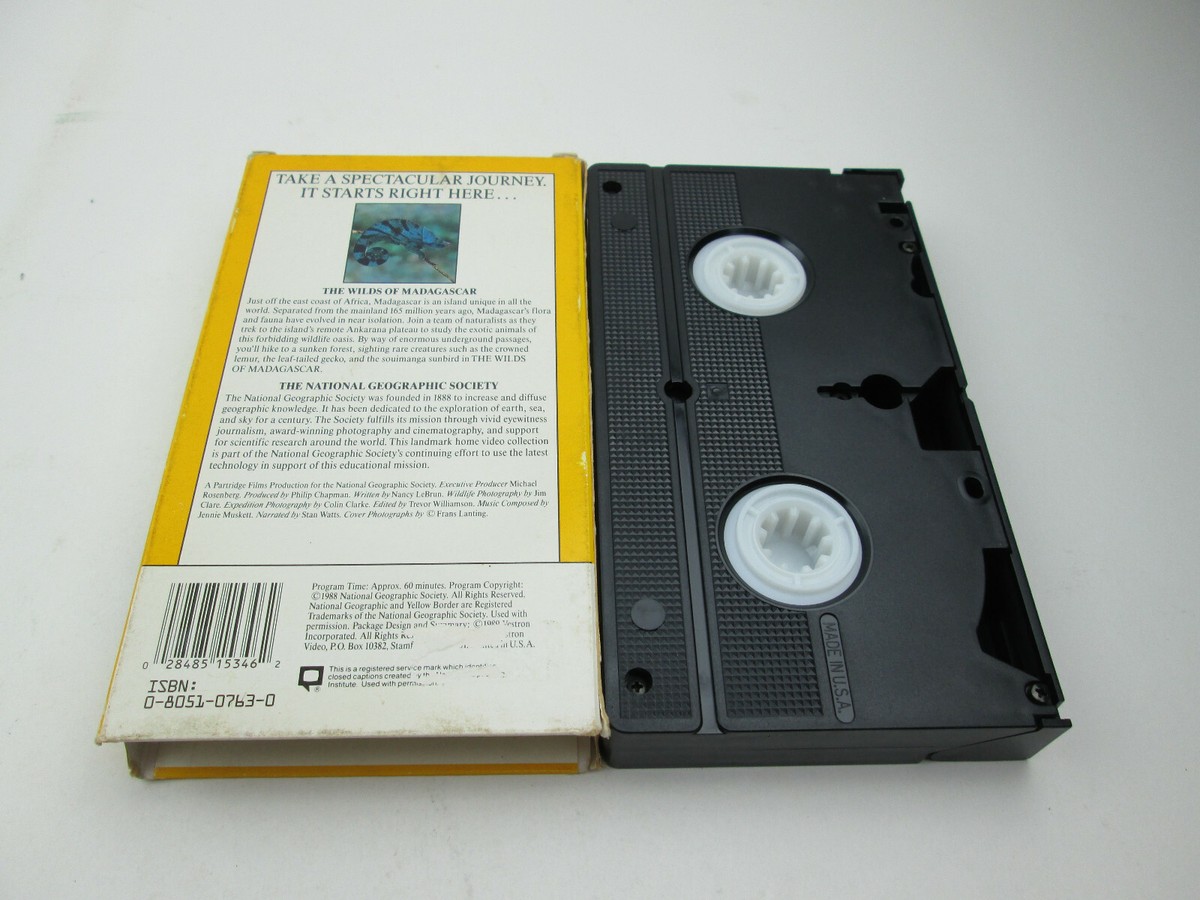 (未使用･未開封品)Nat&#39;l Geo: Africa - Wilds of Madagascar [VHS] 未使用・未開封品)Nat'l Geo: Africa - Wilds of Madagascar