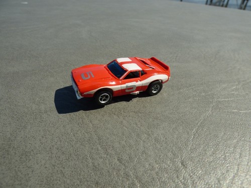 AURORA AFX AMC RED AN WHITE JAVELIN TRANS AM PRO STOCKER HO SLOT CAR N O S - Foto 2 di 11
