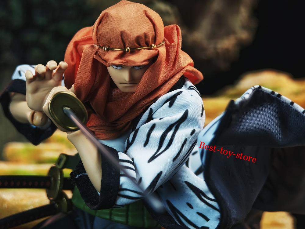 1/12 Handmade Alabasta Coat Cloak for 6'' Shf One Piece Luffy Zoro